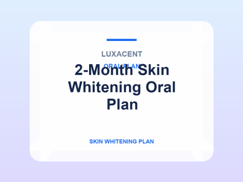 2-Month Skin Whitening Oral Plan