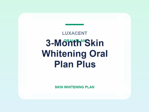 3-Month Skin Whitening Oral Plan Plus
