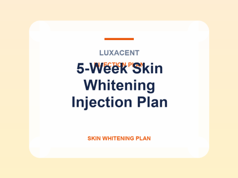 5-Week Skin Whitening Injection Plan