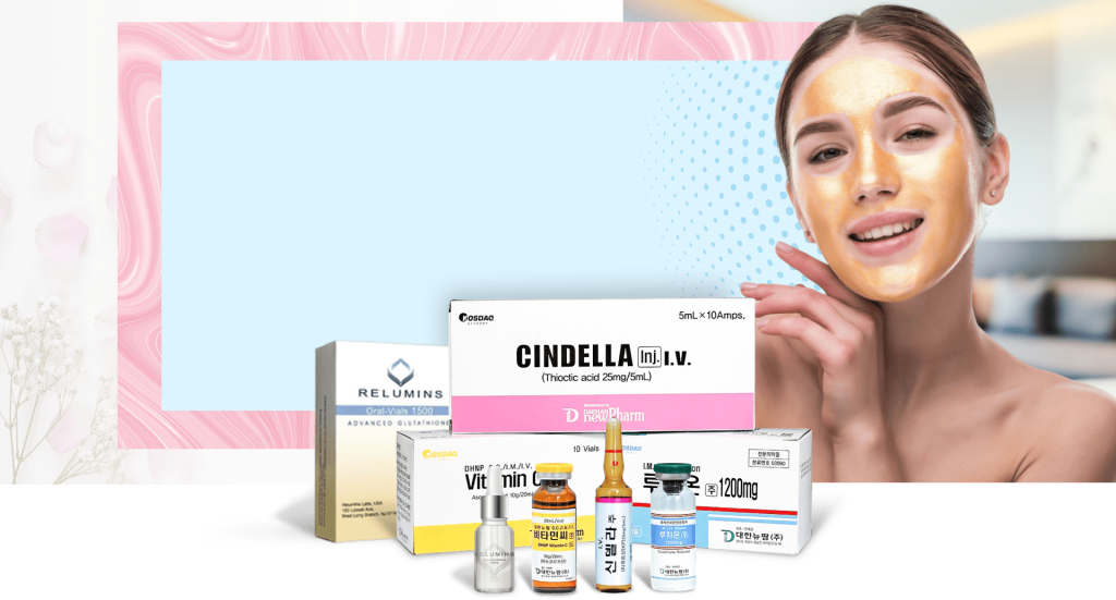 Luxacent premium skin whitening products